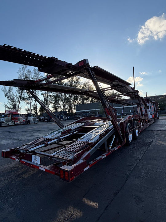 2019 Peterbilt 389 w/a 2019 Cottrell CX-09 LSFA 80 Footer