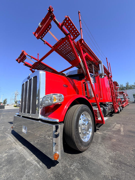 2022 Peterbilt 389 w/a 2020 Cottrell LSFA 80’