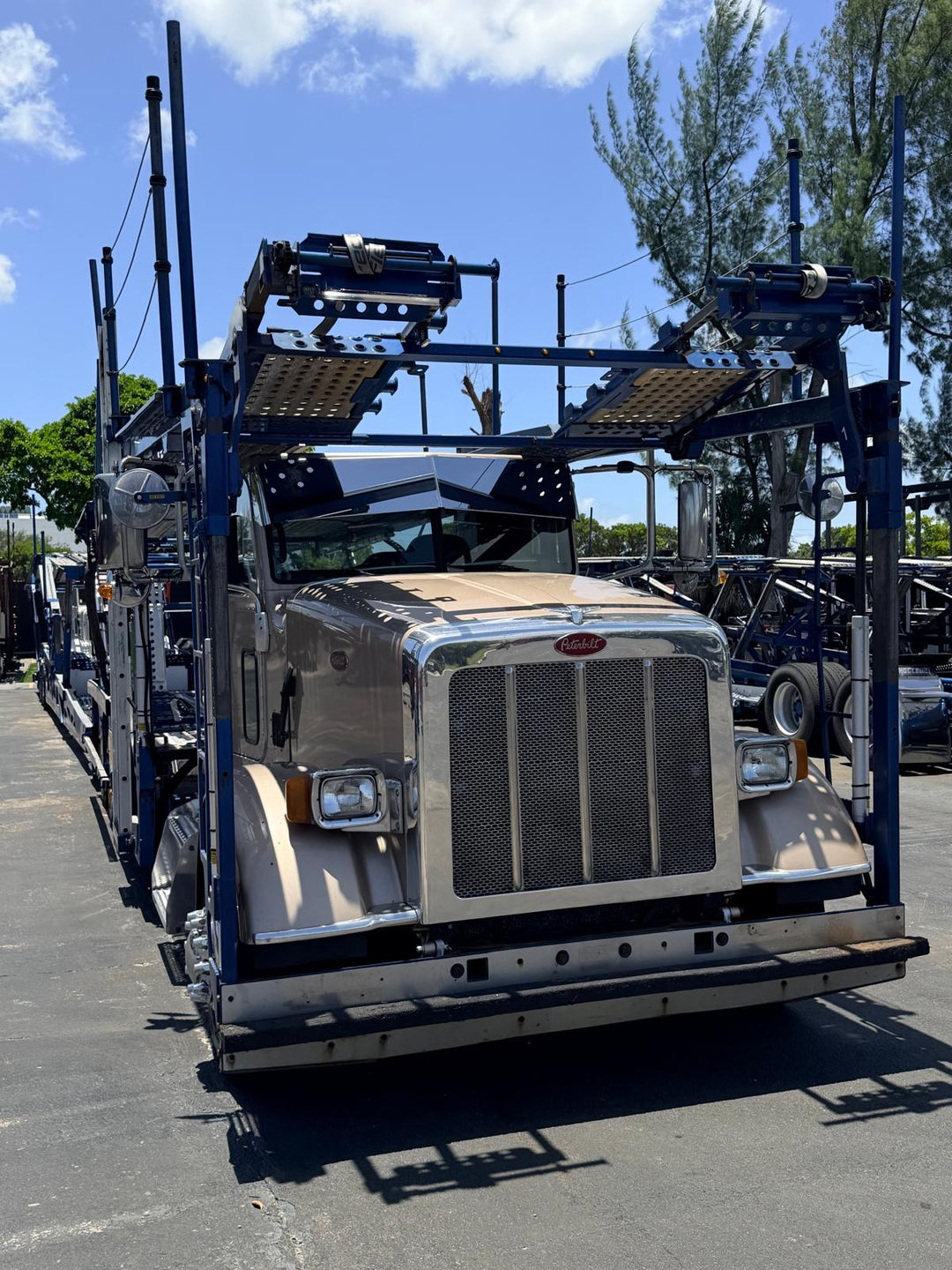2019 Peterbilt 365 w/a 2019 Cottrell LSFA 80”