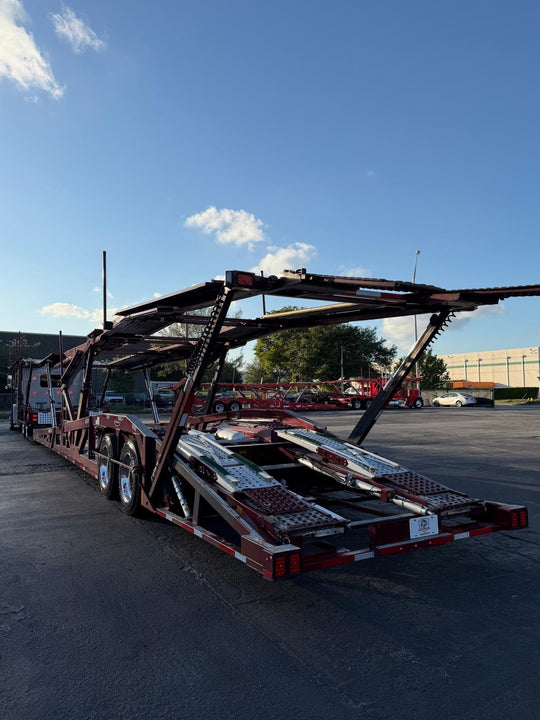 2019 Peterbilt 389 w/a 2019 Cottrell CX-09 LSFA 80 Footer
