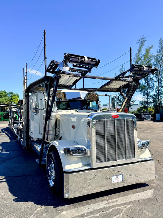 2021 Peterbilt 389 w/a 2022 Cottrell LSFA 80”