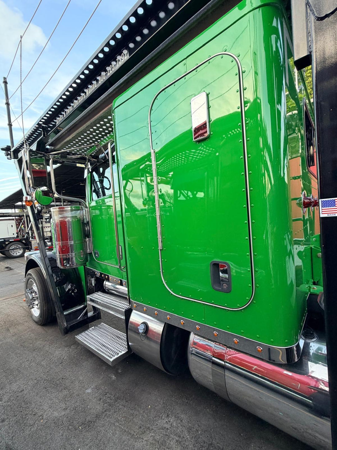 2020 Peterbilt 389 (Chop Top) w/a 2020 Cottrell CX09 LSFA 80 Footer