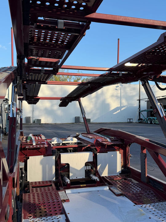 2019 Peterbilt 389 w/a 2019 Cottrell CX-09 LSFA 80 Footer