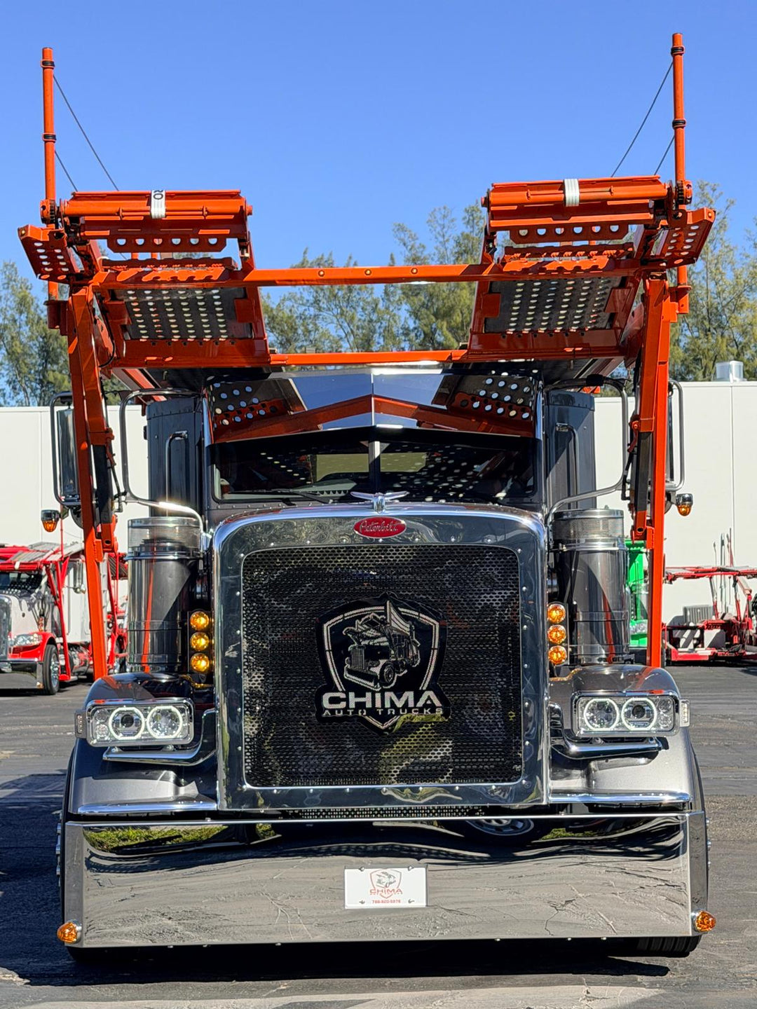 2020 Peterbilt 389 w/a 2021 Cottrell LSFA 80”