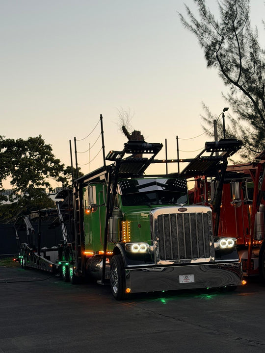2019 Peterbilt 389 w/a 2019 Cottrell CX09 LSFA 80’