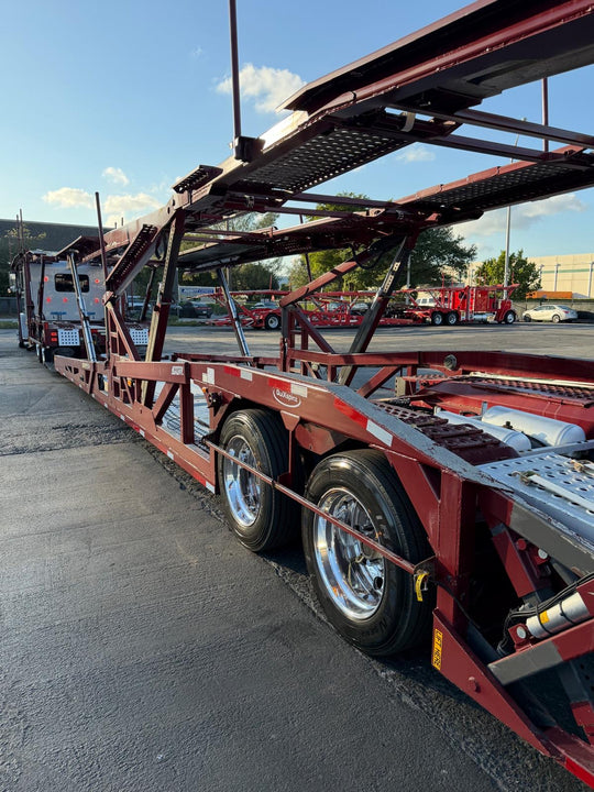 2019 Peterbilt 389 w/a 2019 Cottrell CX-09 LSFA 80 Footer