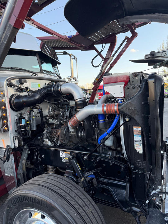 2019 Peterbilt 389 w/a 2019 Cottrell CX-09 LSFA 80 Footer