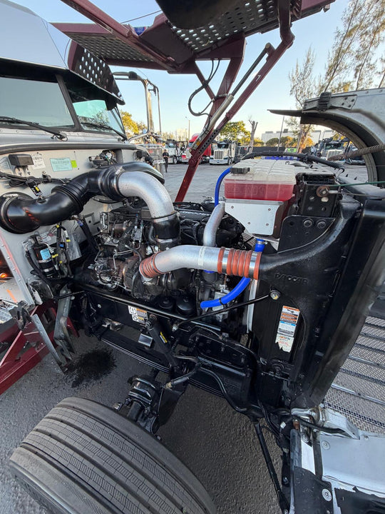 2019 Peterbilt 389 w/a 2019 Cottrell CX-09 LSFA 80 Footer