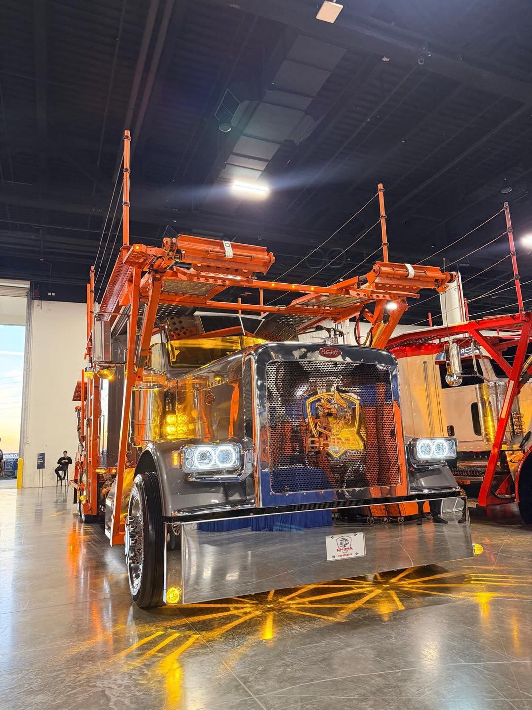 2020 Peterbilt 389 w/a 2021 Cottrell LSFA 80”