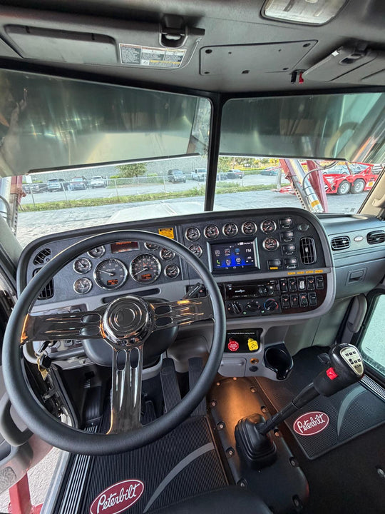 2019 Peterbilt 389 w/a 2019 Cottrell CX-09 LSFA 80 Footer