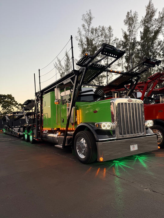 2019 Peterbilt 389 w/a 2019 Cottrell CX09 LSFA 80’