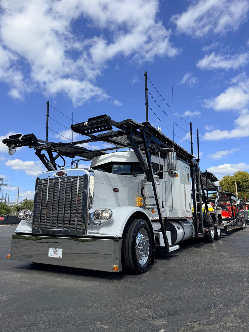 2021 Peterbilt 389 (ChopTop) w/a 2023 Cottrell LSFA 80”