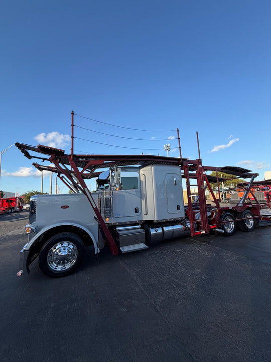 2019 Peterbilt 389 w/a 2019 Cottrell CX-09 LSFA 80 Footer