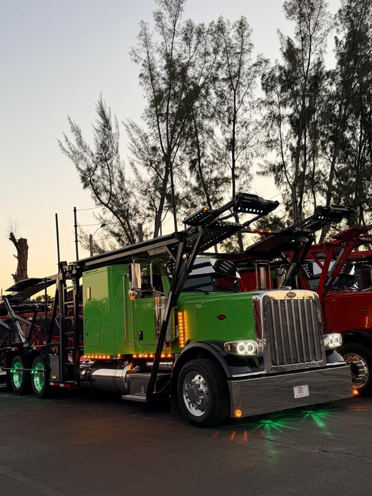 2019 Peterbilt 389 w/a 2019 Cottrell CX09 LSFA 80’