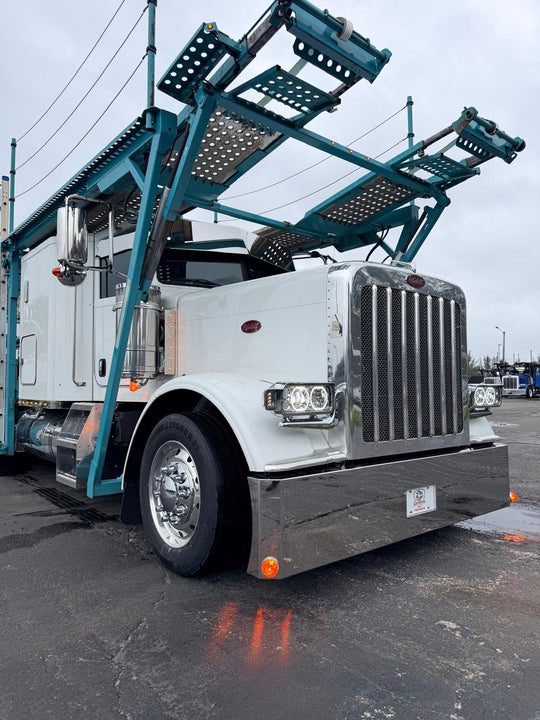 2019 Peterbilt 389 w/a 2019 Cottrell CX-09 LSFA 80 Footer