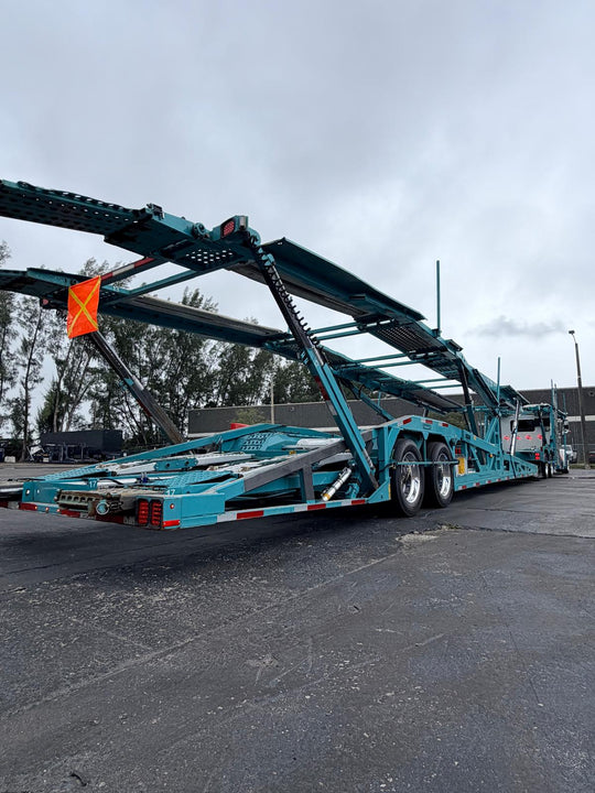 2019 Peterbilt 389 w/a 2019 Cottrell CX-09 LSFA 80 Footer