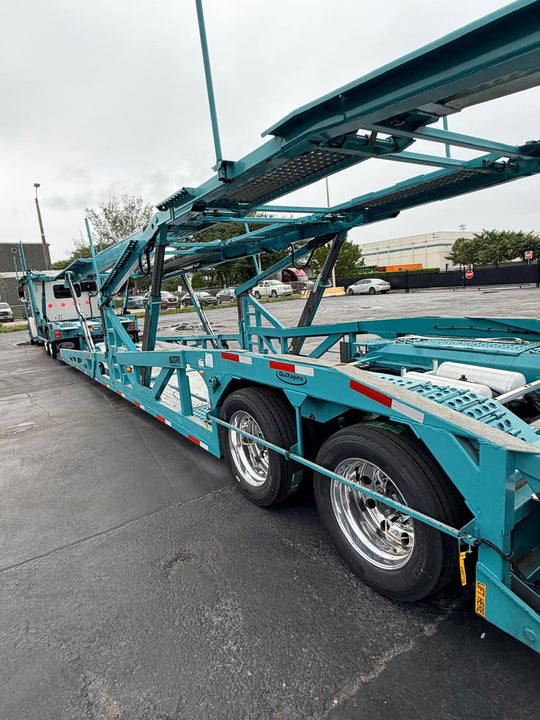 2019 Peterbilt 389 w/a 2019 Cottrell CX-09 LSFA 80 Footer