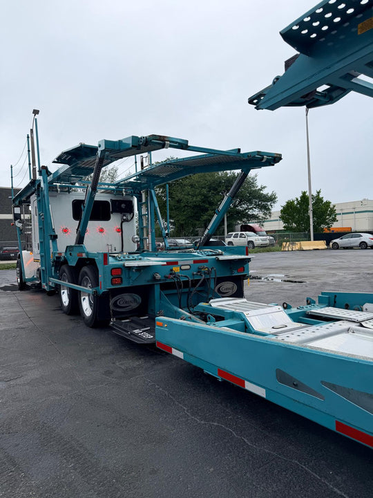 2019 Peterbilt 389 w/a 2019 Cottrell CX-09 LSFA 80 Footer