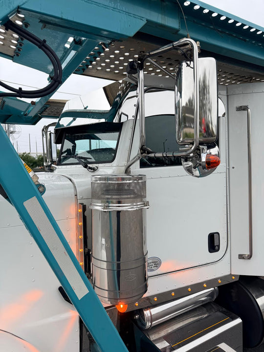 2019 Peterbilt 389 w/a 2019 Cottrell CX-09 LSFA 80 Footer