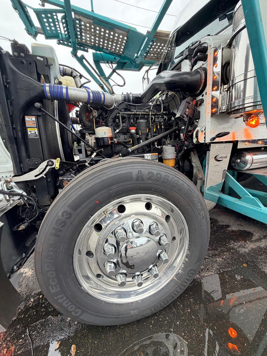 2019 Peterbilt 389 w/a 2019 Cottrell CX-09 LSFA 80 Footer
