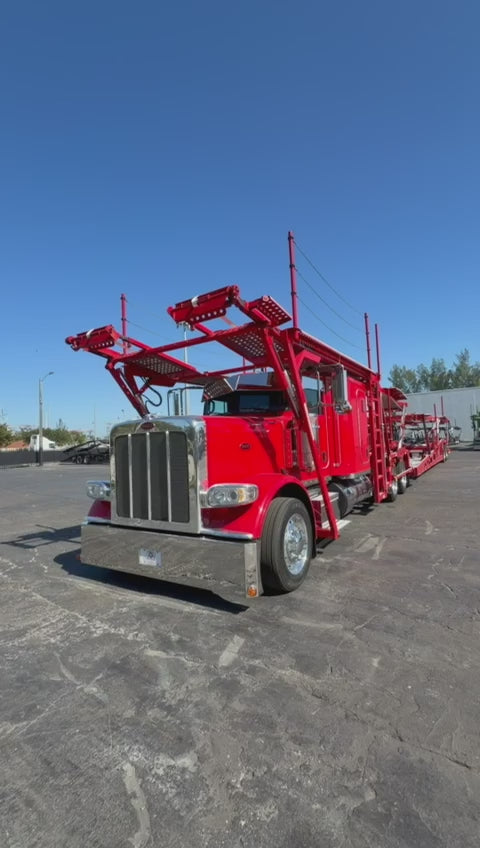 2022 Peterbilt 389 w/a 2020 Cottrell LSFA 80’