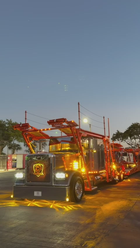 2020 Peterbilt 389 w/a 2021 Cottrell LSFA 80”